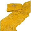 Halbach Seidenbänder Runner da tavolo, larghezza 70 cm, lunghezza 300 cm, lavabile per matrimoni, compleanni o come decorazione da tavolo, tovaglia sottile effetto cotone, colore: giallo miele
