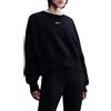 Nike Felpa da Donna Girocollo Over-Oversized Phoenix Nera Taglia L Cod DQ5761...