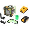 TOLSEN KIT LIVELLA LASER 20V 3X360° SERIE MP20V CON VALIGETTA TOLSEN