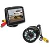 GrecoShop Retrocamera/Telecamera parcheggio con display 3,5"