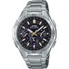 Wave Ceptor Casio Wave Ceptor WVQ-M410TD-1A2JF Uomo Titanio Solare Radiocontrollato Argento