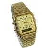 Casio Orologio Casio Uomo Donna Analogico Digitale Anadisy Metallo Oro AQ-230GA-9B