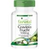 fairvital Graviola Frutta 500 mg - 120 capsule Annona muricata Superfood VEGAN | fairvital