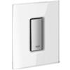 Grohe, Piastra di azionamento per cassette di risciacquo ad incasso Skate Cosmopolitan 116 x 144 mm, azionamento manuale, Bianco, 38846LS0
