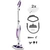 Vaporetto SV440 Double, Scopa a Vapore 2 in 1 Con Pulitore Portatile, Potenza Ma