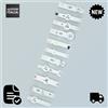 Universale KIT 3 BARRE STRIP LED PER TV 32" SAMSUNG D4GE-320DC0-R2 2014SVS32HD LB658