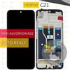 REALME DISPLAY REALME C21 RMX3201 LCD + SCHERMO + FRAME VETRO TOUCH SCREEN MONITOR