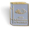 Alice's Avventure IN Paese Delle Meraviglie Distintivo Spilla Smaltata Regalo