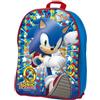 Lisciani Zainetto asilo e tempo libero 2 in 1 con gicohi carte SONIC