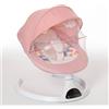 Baby Rocking Sdraietta dondolo neonato elettrica culla con bluetooth musica e rete zanzariera