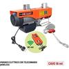 MasterBrico Paranco elettrico con telecomando Wireless 40mt montacarichi sollevatore 250 kg