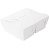 Garcia de Pou 50 pezzi - Scatole americane 2 compartimenti 'Thepack' 675 + 675 Ml 230 + 12Pp G/M2 15,2X12,1X6,5 Cm Bianco Cartone Ondulato Nano-Micro