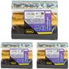 Idena 90429 - Festoni olografici, 9 rotoli con 18 strappi ciascuno nei colori oro, nero e argento, in carta certificata FSC, come decorazioni per feste o compleanni