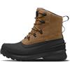 The North Face NF0A5LW3YW21 M CHILKAT V LACE WP Uomo, UTILITY BROWN/TNF BLACK EU 40.5