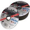 NTools SDC - Dischi da taglio 125 x 1,6 x 22,23 mm, 25 pezzi | Dischi da taglio 125 per ferro, sottili e resistenti, ideali per il taglio di metallo, acciaio e acciaio inossidabile (Inox)