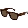 Gucci OCCHIALI DA SOLE GUCCI GG 1427S COLORE 003 HAVANA LENTE MARRONE UOMO SUNGLASSES