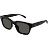 Gucci OCCHIALI DA SOLE GUCCI GG 1857S COLORE 001 NERO LENTE GRIGIA UOMO SUNGLASSES
