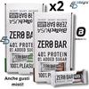 BIOTECH USA Zero Bar 20 X 2= 40 Barrette Proteiche da 50g Senza Carboidrati