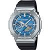 G-SHOCK Casio G-Shock GBM-2100A-2BJF Blue Metal Cover Bluetooth Tough Solar Biomass