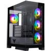 ITEK Case SHOWBUI 45B - Gaming Tower, ATX, 4x12cm ARGB fan, 2xUSB3, Type-C, Side