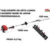 SHINDAIWA AH236SLW TAGLIASIEPI TOSASIEPI AD ASTA CON LAME LEGGERO MADE IN JAPAN