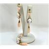 PARURE IN ORO 18 kt CON CAMMEI SARDONIC 18 mm E CORALLO ROSA OGFR 018