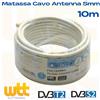 Metronic Matassa Cavo Filo Coassiale Antenna Tv Satellitare e Digitale Terrestre 10m