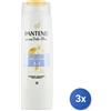 Pantene 3x Pantene 3In1 Shampoo 250 Ml. Extra Delicato