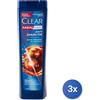 Clear 3x Clear Shampoo 225 Ml. Anticaduta