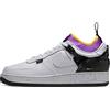 NIKE Undercover Air Force 1 Low SpSneaker Unisex, Nero Bianco Grigio Nebbia, 5.5 UK