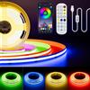 USB RGB LED Striscia 5V 3M,Dimmerabile Cambio Colore RGB COB LED Strip Con Bluet