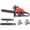CAPITAL TOOLS Motosega a benzina 58CC/4HP potente a 2 tempi con barra guida e catena da 22"...