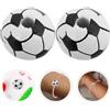 20 pezzi di legno da calcio da calcio per bracciali collane di portachiavi che