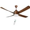 FREDDO KUHL 4 pale 1500 mm (59") elegante ventilatore da soffitto BLDC con luce down...