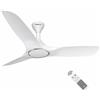 Havells Ventilatore da soffitto Havells 1200 mm (47") Stealth Air BLDC con telecomand...