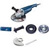 Bosch GWS 2200 Smerigliatrice Angolare Professionale 2200W - 7",180 mm,M14 Me...
