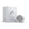 Aeotec Smart Outlet Type F | Presa intelligente Wi-Fi | Nessun hub richiesto | Compatibile con Alexa, Google Home & SmartThings | Misurazione dell'energia | Centrali elettriche da balcone | Alta