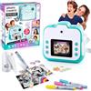 Canal Toys - Photo Creator - Fotocamera con stampa istantanea turchese per bambini 8 anni+ - Selfie e videocamera - Stampa senza inchiostro su carta termica - Idea regalo - CLK 001T