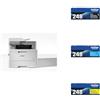 Brother MFCL8340CDW Multifunzione LED a Colori, 30 ppm Kit toner 4 colori TN248BK/C/M/Y fino a 1.000 pag. cad.
