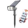FSL Faretto solare LED Devia Picchetto illuminazione esterna 15W telecomando