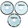 Hufirma Disco diamantato 115 set 3 dischi taglio cemento pietra ceramica mattone