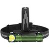 OLIGHT Perun 3 Lampada Frontale Multifunzionale Professionale LED Ricaricabile 3000 LM Torcia da Testa Impermeabile per Lavoro Esterno e Attività all'Aperto Pesca Corsa Campeggio (Verde)
