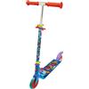 Smoby - Dino Ranch - Monopattino pieghevole a 2 ruote - Manubrio regolabile a 3 livelli - Ruote silenziose - Dai 5 anni - Peso massimo 50 kg
