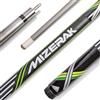 Mizerak Premium Carbon Sport Grip Stecca, Green, 58 Inches