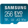 Samsung Micro SD Samsung 64 128 256 512 GB 1TB Evo Select Pro Plus A2 Originali