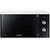 Samsung MW3500 - Microonde MS23K3614AW/EG / 800 W / 23 L / 48,9 cm di larghezza/interno in ceramica smaltata antigraffio / 6 livelli di potenza/bianco