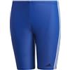 Adidas GE2041 Fit Jam 3S Y Costume da Nuoto Bambino Team Royal Blue/White 2-3a