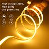 Striscia Luci LED COB Neon 230V 288LED/m Flessibile Impermeabile Interno Esterno