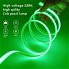 Striscia Luci LED COB Neon 230V 288LED/m Flessibile Impermeabile Interno Esterno