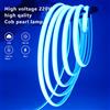Striscia Luci LED COB Neon 230V 288LED/m Flessibile Impermeabile Interno Esterno